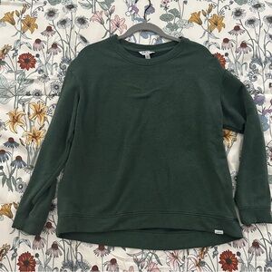 Orvis Forest Green Fleece Sweatshirt